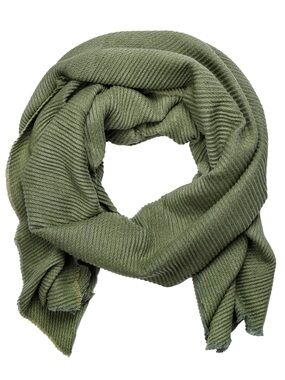 pistil Olive Ribbed Knit Scarf